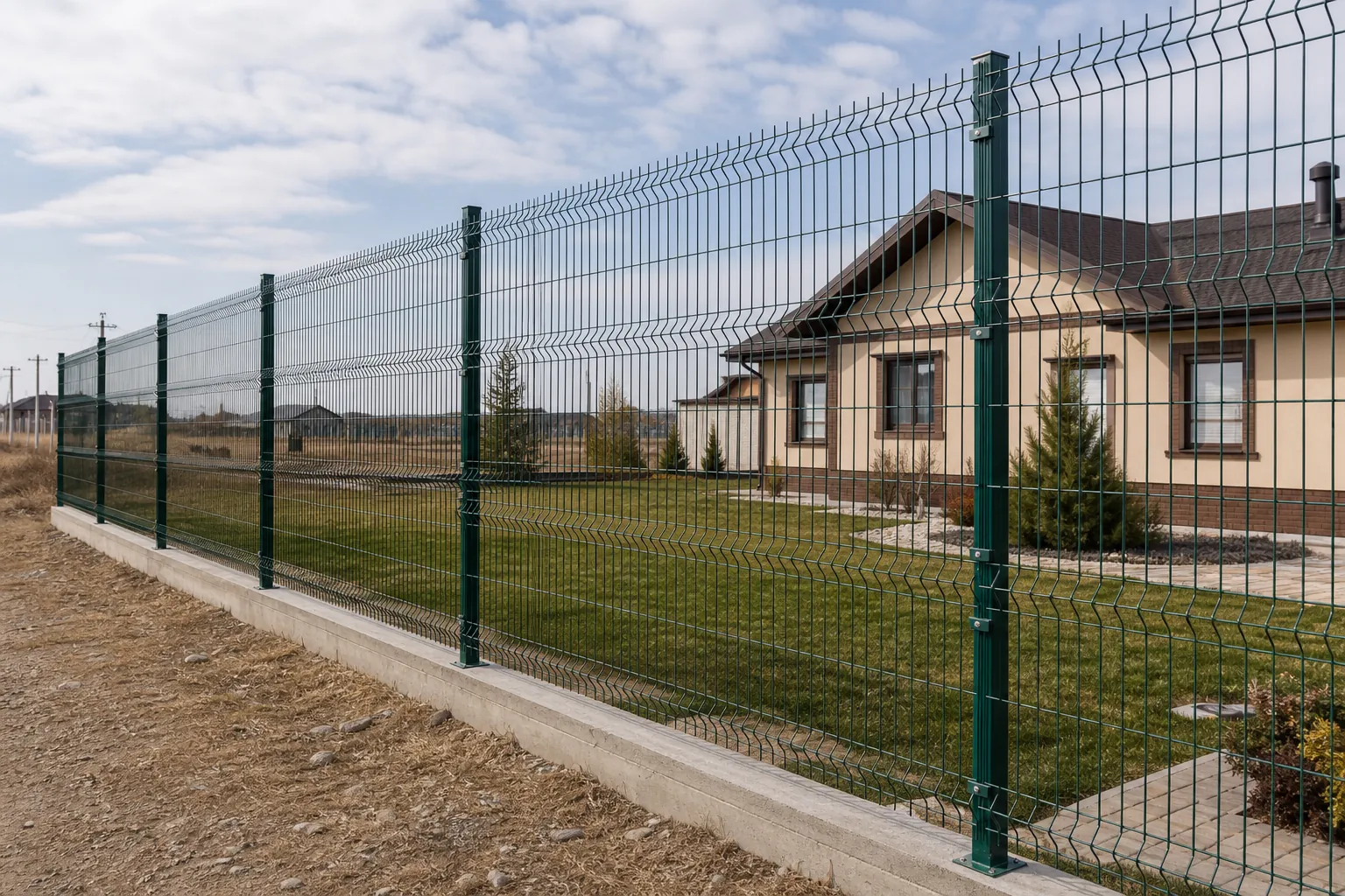 3D-заборные секции DoorHan